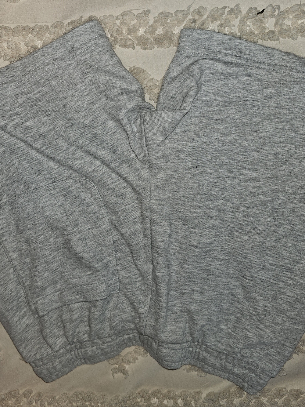 H&M Light Gray Casual Sweat Shorts - Picture 7 of 9